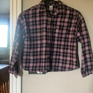 10/$13 Oshkosh b’gosh plaid long sleeves kids 10/10A
